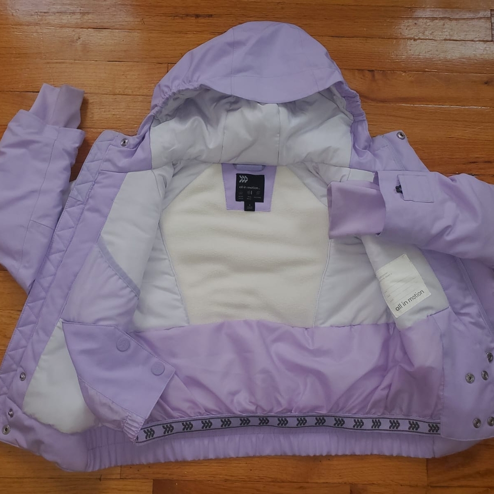 All in Motion Light Purple Kids Puffer Coat with Hood